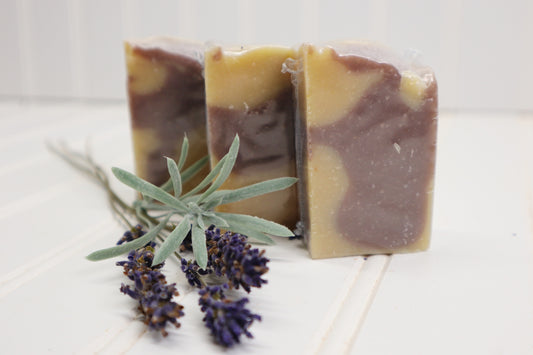 Signature Lavender & Rosemary Goat Milk Tallow Soap